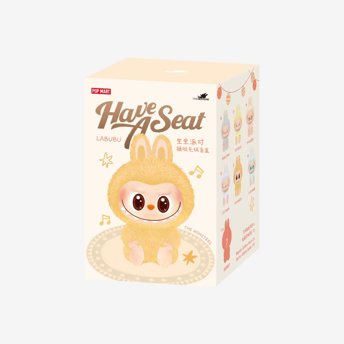 Labubu V2 THE MONSTERS - Have a Seat Vinyl Plush Blind Box